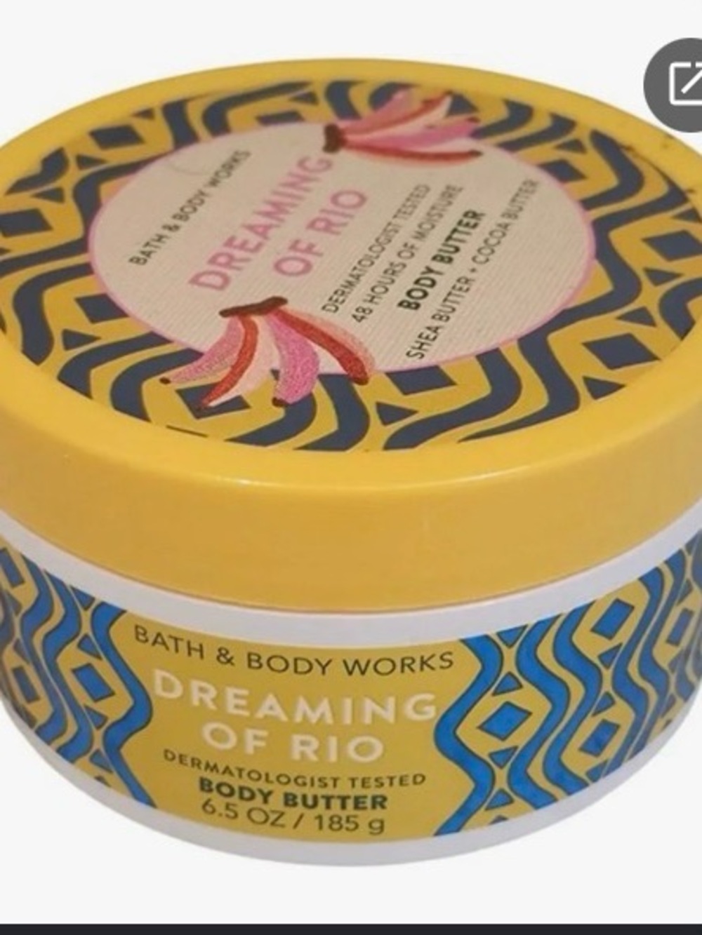 Bath & Body Works Dreaming of Rio Body Butter - Yellow